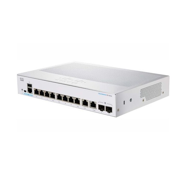 Thiết bị chuyển mạch Cisco CBS220 Smart 8-port GE, 2 Gigabit SFP - CBS220-8T-E-2G