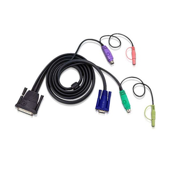 Aten 2L-1701P - Audio/ PS/2 KVM Cable 1.8m