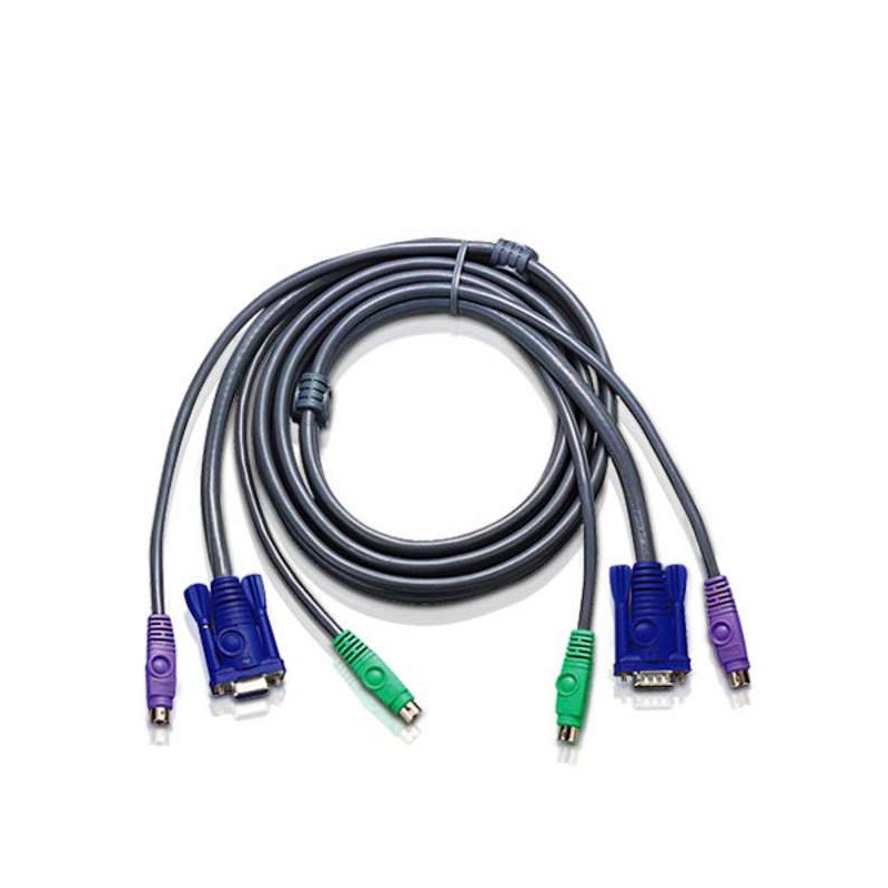 Aten 2L-5001P/C - PS/2 Slim KVM Cable 1.2m