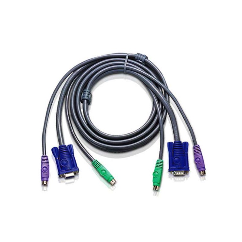 Aten 2L-5005P/C - PS/2 Slim KVM Cable 5m