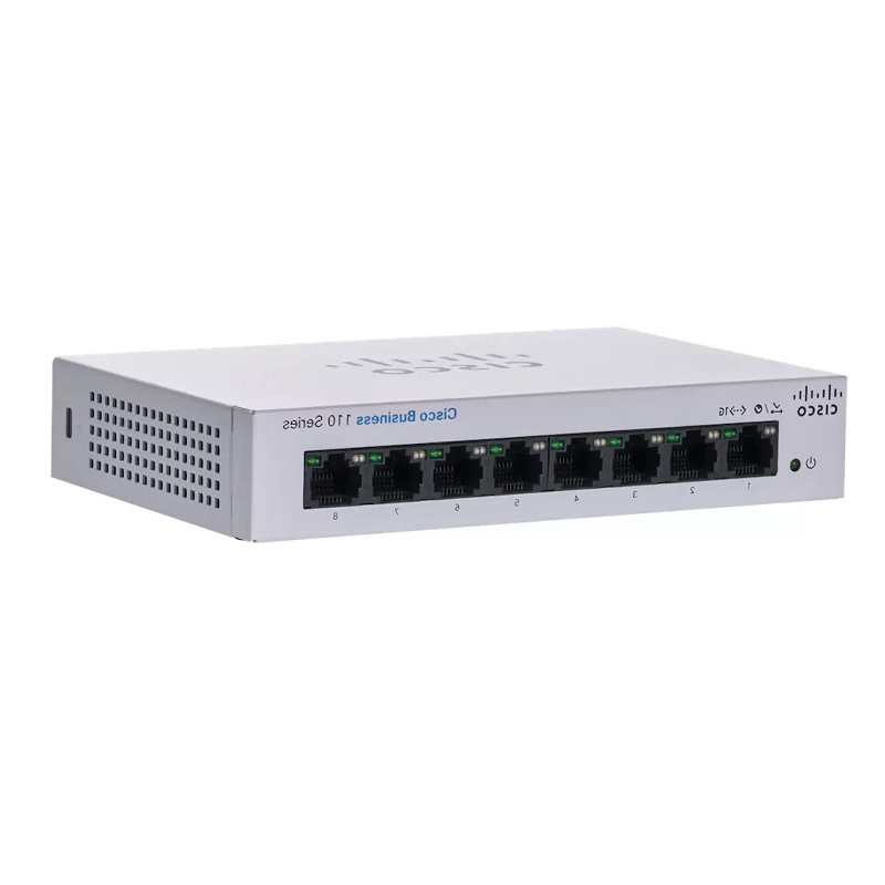 Cisco CBS110 Unmanaged 8-port GE, Desktop, Ext PS - CBS110-8T-D-EU