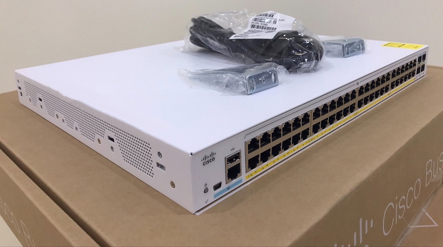 Cisco CBS250 Smart 48-port GE, PoE, 4x10G SFP+ - CBS250-48P-4X-EU