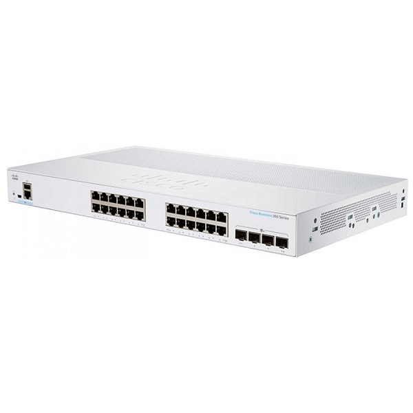Cisco CBS350 Managed 24-port GE, 4x10G SFP+ - CBS350-24T-4X-EU