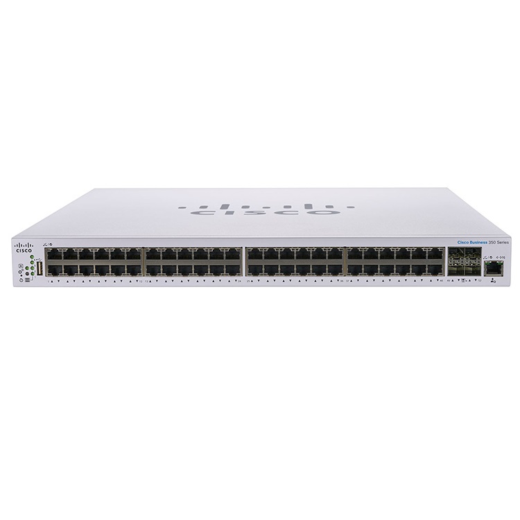 Cisco CBS350 Managed 48-port GE, 4x1G SFP - CBS350-48T-4G-EU