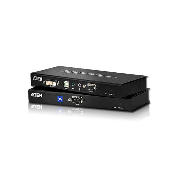 Aten CE600 - DVI KVM Extender 60m RS232 & Audio