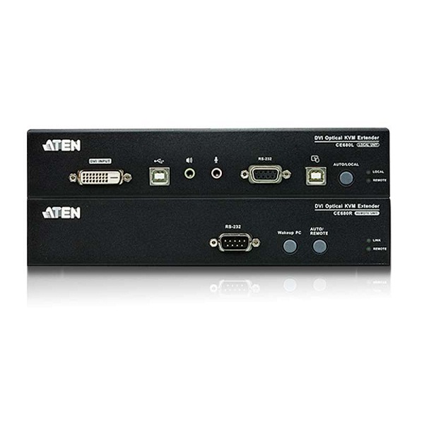 Aten CE690 - Long Distance DVI Optical KVM Extender