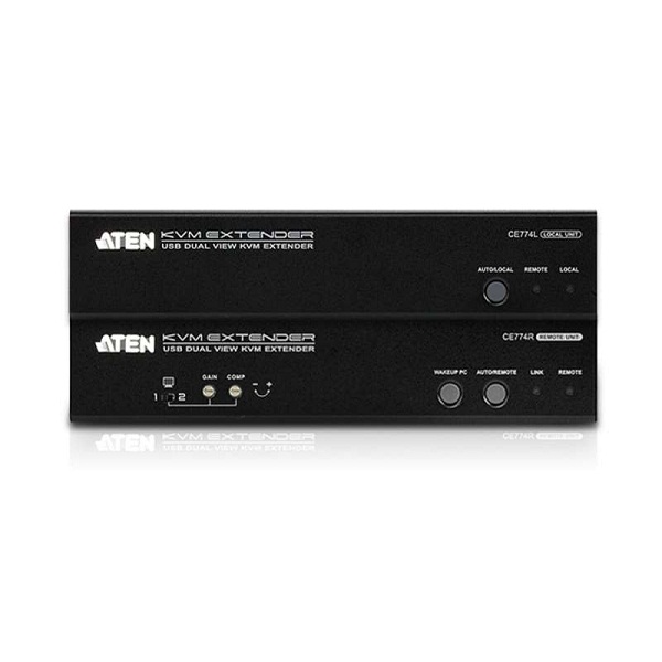 Aten CE774 - USB Dual View KVM Extender