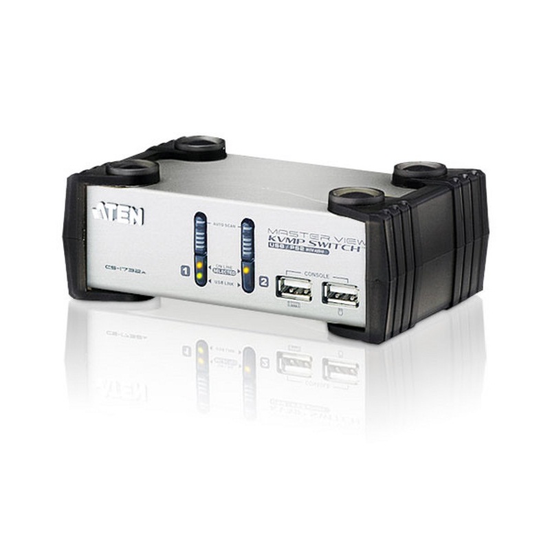 Aten CS1732A 2-Port PS/2-USB VGA/Audio KVMP™ Switch