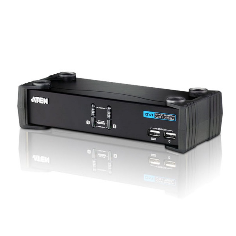 Aten CS1762A 2-Port USB DVI/Audio KVMP™ Switch