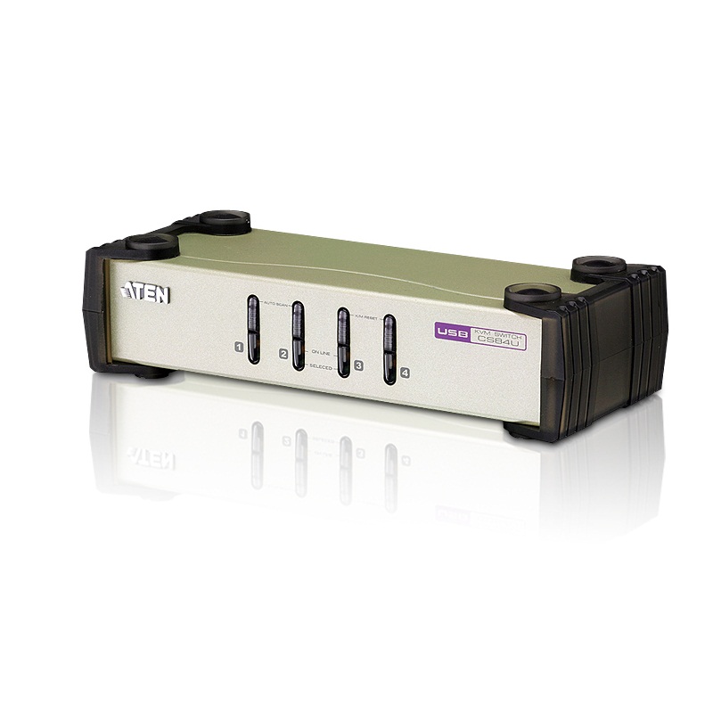 Aten CS84U 4-Port PS/2-USB VGA KVM Switch