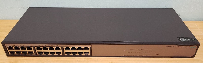 Mặt trước thiết Bị Mạng Switch HPE OfficeConnect 1420-24G  (JG708B)