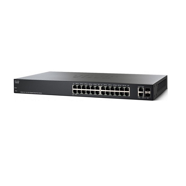 Cisco 26-Port Gigabit PoE Smart Switch SG220-26P-K9
