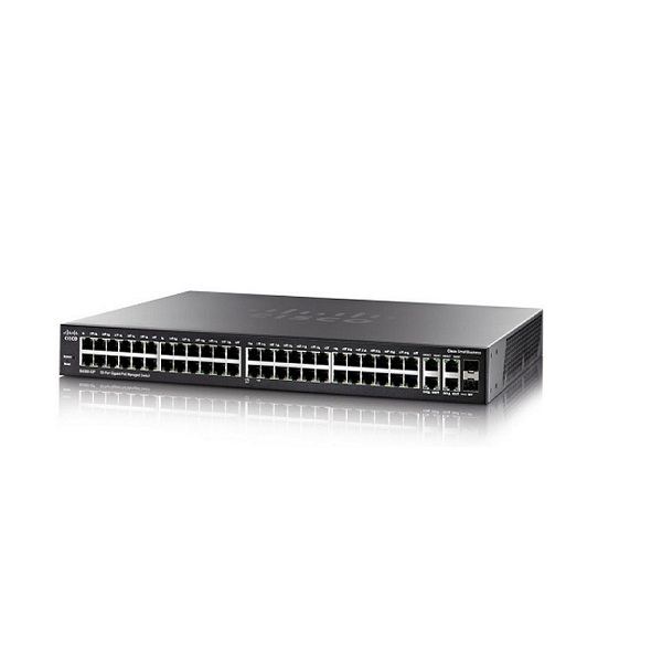 Cisco 52-Port Gigabit Managed Switch - SG350-52-K9 