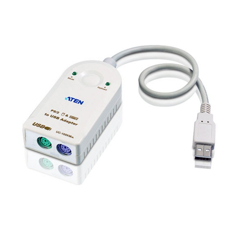 Aten UC100KMA-AT PS/2 to USB Adapter with Mac support (30cm)