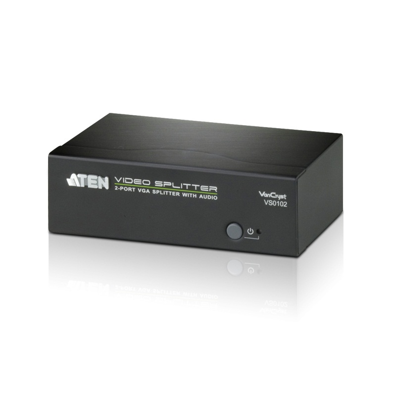 Aten VS0102 - 2 Port VGA/Audio Splitter