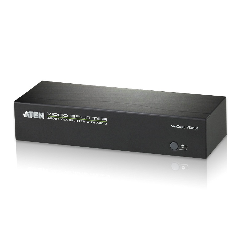 Aten VS0104 - 4 Port VGA/Audio Splitter
