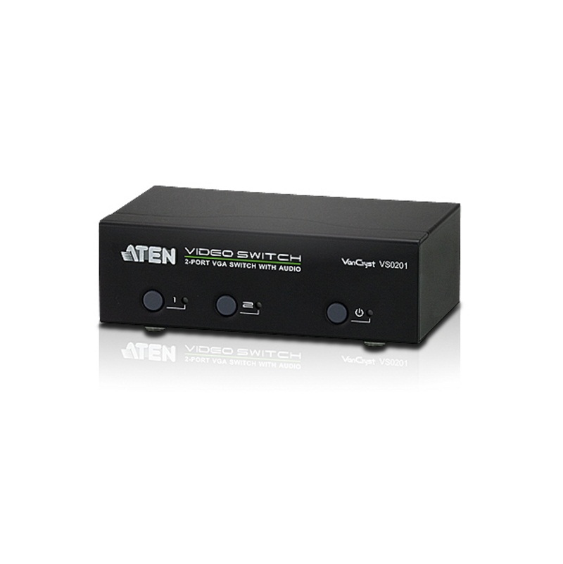 Aten VS0201 - 2 Port VGA/Audio Switch