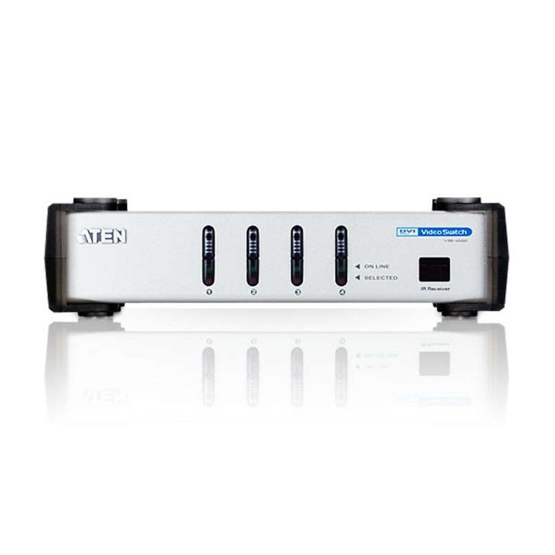 Aten VS461 - 4 Port DVI Video Switch IR Remote control