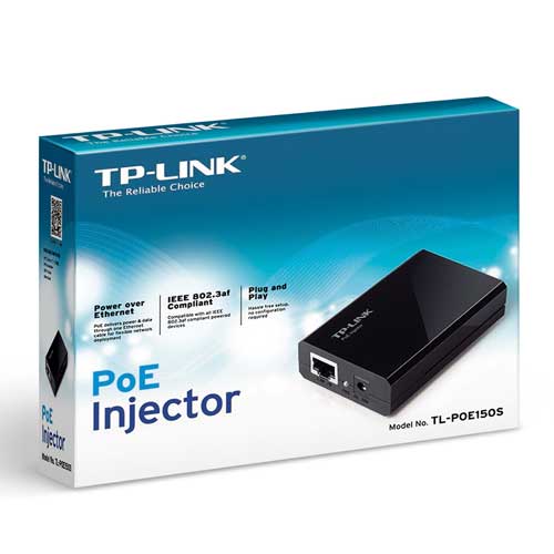 Adapter cấp nguồn qua mạng PoE Injector TP-LINK TL-POE150S