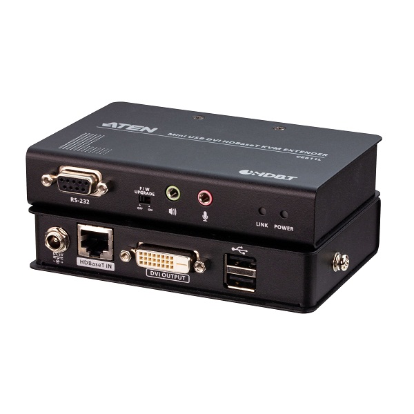 Aten CE611 Mini USB DVI HDBaseT™ KVM Extender