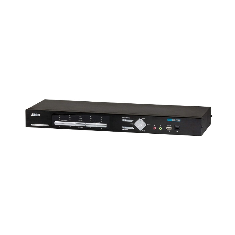 Aten CM1164 4-Port USB DVI Multi-View/Audio KVMP™ Switch