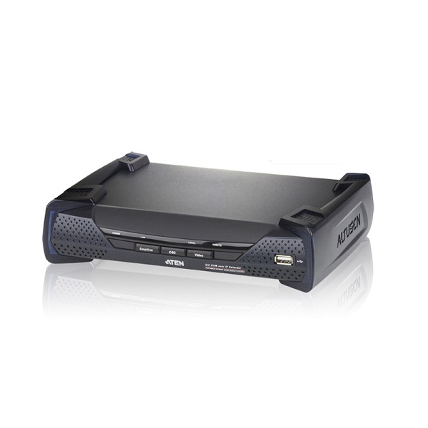 Aten KE6900R - USB DVI-I Single Display KVM Over IP Receiver