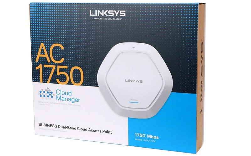 Bộ phát sóng wireless Linksys LAPAC1750C (Cloud Access Point)