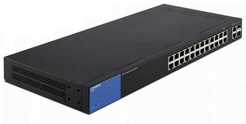 Thiết Bị Mạng Switch Linksys 18 Ports Business Smart Gigabit LGS318