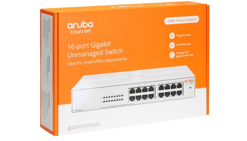 Thiết bị mạng HP Aruba Instant On 1430 16G Switch - R8R47A
