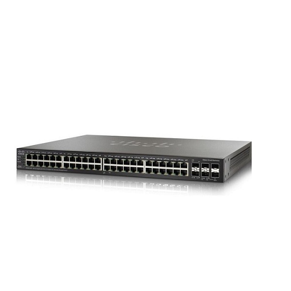 Cisco 48-port Gigabit Stackable Managed Switch - SG350X-48-K9