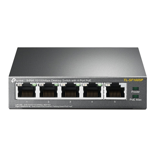 Switch Desktop TP-LINK TL-SF1005P 5 cổng 10/100Mpbs với 4 cổng PoE