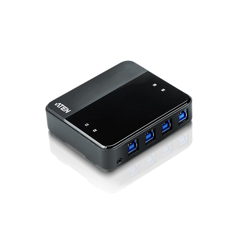 Aten US434 4 x 4 USB 3.2 Gen1 Peripheral Sharing Switch