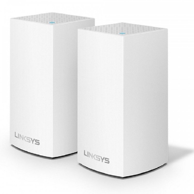 Linksys Velop Intelligent Mesh WiFi System, Dual-Band, 2-Pack (AC2600) WHW0102 